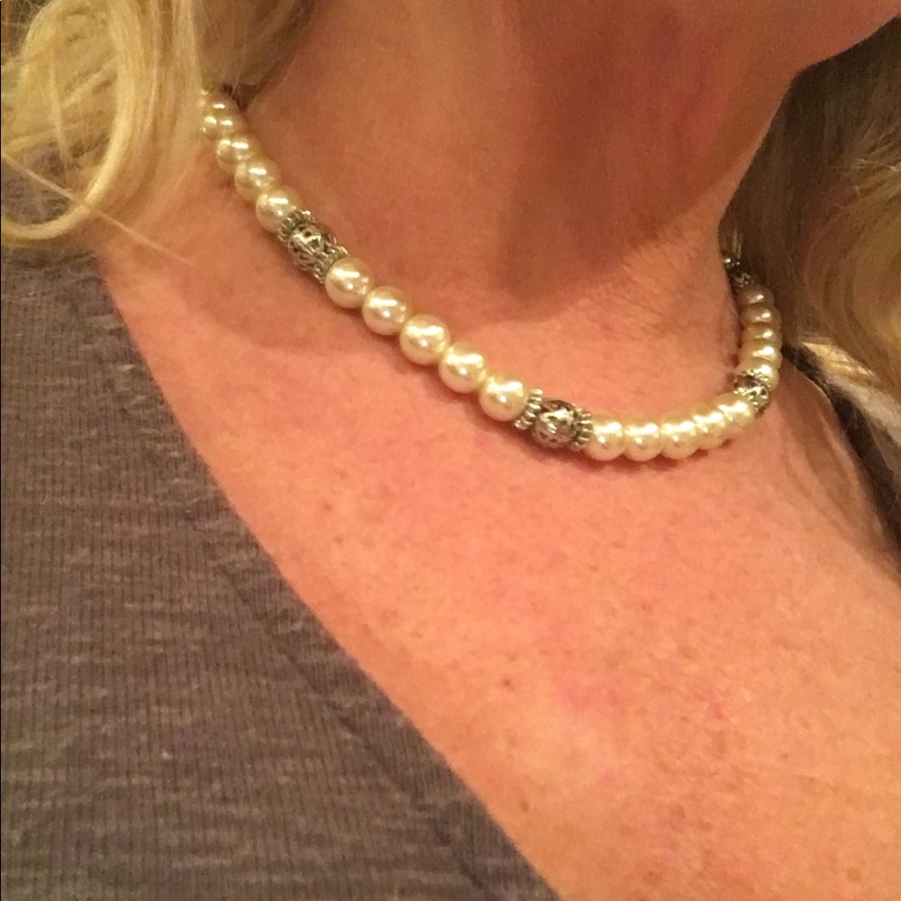 Necklace and earrings
